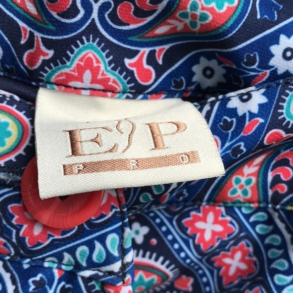 EP PRO WOMENS GOLFING ATHLETIC SKORT SIZE 2 COLOR MIX PAISLEY - Picture 4 of 6